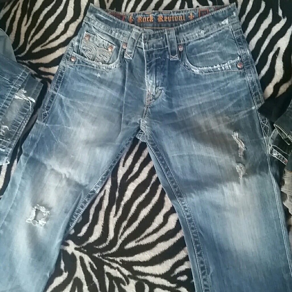 Rock Revival men's Jean